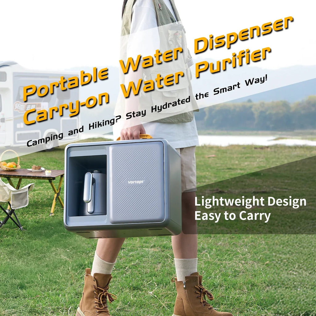 Vortopt Portable RO Water Purifier for Camping & Road Trips